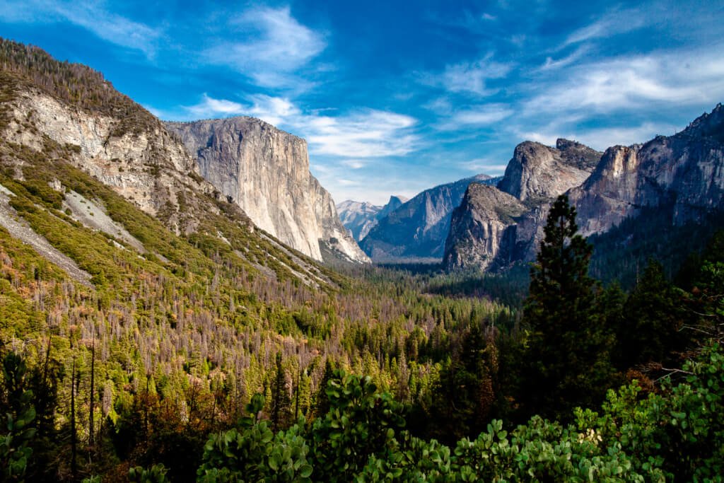 The best place to visit in California: Yosemite National Park