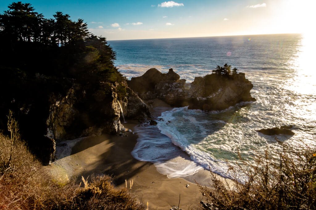 McWay Falls in Big Sur, California