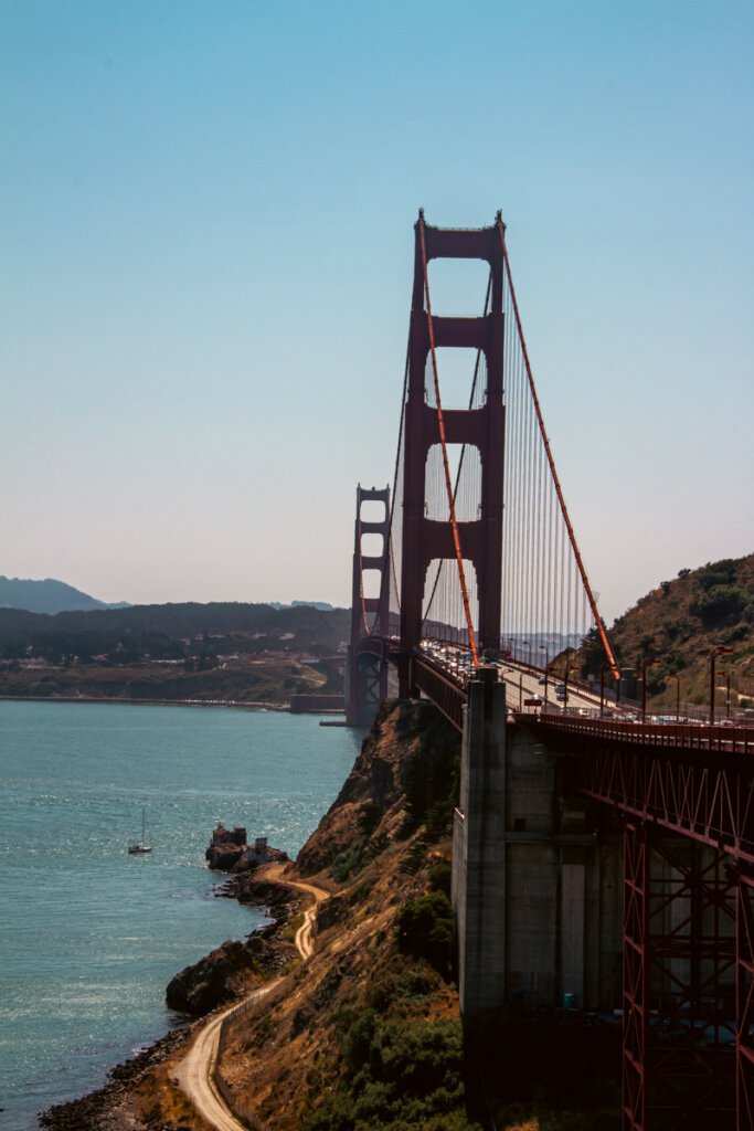 San Francisco landmarks - Golden Gate Bridge